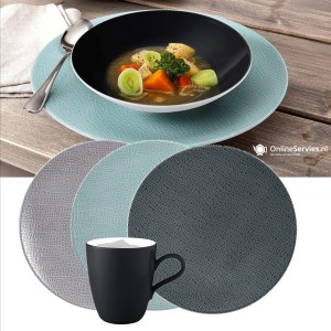 Seltmann Life Glamorous Black Ontbijtbord 22,5 cm | OnlineServies.nl