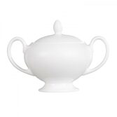 Wedgwood White China Suikerpot Leigh