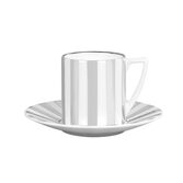 Wedgwood Jasper Conran Platinum Espressokop en schotel