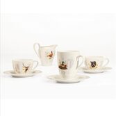 Tettau Saphir Jachtservies dinerbord Hert 28 cm OnlineServies.nl