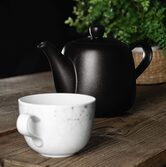 seltmann liberty velvet black theepot sfeer