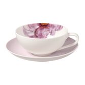 Villeroy & Boch Rose Garden Theekop en schotel roze 0,23 liter kopen? | OnlineServies.nl