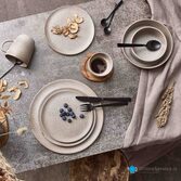 aida raw sandy beige sfeer tafel