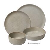 AIDA Raw Sandy Beige startset 24-delig, 6-persoons kopen? OnlineServies.nl