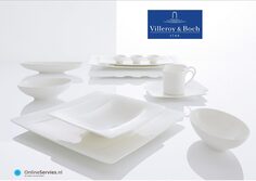 villeroy en boch modern grace dessertschaaltje 19x12cm 1045103235