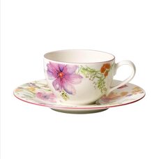 Villeroy en Boch Mariefleur Basic Koffiekop en schotel